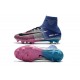 Crampons de Foot Nouveau 2017 Nike Mercurial Superfly 5 FG ACC Bleu Rose Noir