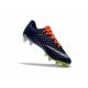 Nouvelles Crampons de Football Nike Hypervenom Phantom III FG Orange Bleu Argent