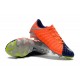 Nouvelles Crampons de Football Nike Hypervenom Phantom III FG Orange Bleu Argent