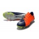 Nouvelles Crampons de Football Nike Hypervenom Phantom III FG Orange Bleu Argent