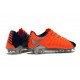 Nouvelles Crampons de Football Nike Hypervenom Phantom III FG Orange Bleu Argent