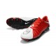 Nouvelles Crampons de Football Nike Hypervenom Phantom III FG Rouge Blanc Noir