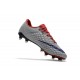 Nouvelles Crampons de Football Nike Hypervenom Phantom III FG Rouge Gris Bleu