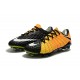 Nouvelles Crampons de Football Nike Hypervenom Phantom III FG Jaune Noir