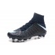 Crampon Foot Nouveaux Nike Hypervenom Phantom III DF FG ACC - Bleu Noir Blanc