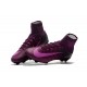 Crampons de Foot Nouveau 2017 Nike Mercurial Superfly 5 FG ACC Violet Noir