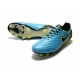 Nouveau Crampons Foot Nike Magista Opus II FG Chaussures Bleu Volt Noir