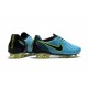 Nouveau Crampons Foot Nike Magista Opus II FG Chaussures Bleu Volt Noir