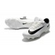 Nike Mercurial Vapor XI FG ACC Crampon Homme Blanc Noir