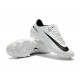 Nike Mercurial Vapor XI FG ACC Crampon Homme Blanc Noir