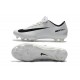 Nike Mercurial Vapor XI FG ACC Crampon Homme Blanc Noir