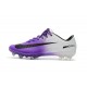 Nike Mercurial Vapor XI FG ACC Crampon Homme Blanc Violet Noir