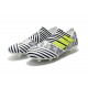 Chaussure de Football pour Hommes - adidas Nemeziz 17+ 360 Agility FG Blanc Jaune Noir