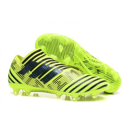 Chaussure de Football pour Hommes - adidas Nemeziz 17+ 360 Agility FG Jaune Noir