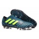 Chaussure de Football pour Hommes - adidas Nemeziz 17+ 360 Agility FG Legend Ink Jaune Bleu