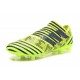 Chaussure de Football pour Hommes - adidas Nemeziz 17+ 360 Agility FG Jaune Noir