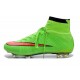 Nouveau Chaussures de Football Nike Mercurial Superfly IV FG Vert Orange