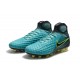 Nike Magista Obra 2 FG Nouveaux 2017 Crampons Foot Bleu Volt Noir