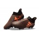 Nouvelle Crampons de Football adidas X 17+ Purespeed FG Orange Noir