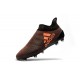 Nouvelle Crampons de Football adidas X 17+ Purespeed FG Orange Noir