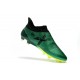 Nouvelle Crampons de Football adidas X 17+ Purespeed FG Vert Noir Volt