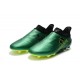 Nouvelle Crampons de Football adidas X 17+ Purespeed FG Vert Noir Volt