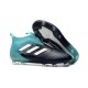 Adidas Ace17+ Purecontrol FG Chaussure de Football Uomo Energy Aqua Blanc Legend Ink