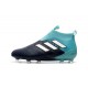 Adidas Ace17+ Purecontrol FG Chaussure de Football Uomo Energy Aqua Blanc Legend Ink