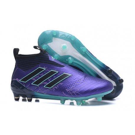 Adidas Ace17+ Purecontrol FG Chaussure de Football Uomo Legend Ink Noir Energy Aqua