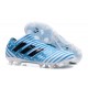 Chaussure de Football pour Hommes - adidas Nemeziz 17+ 360 Agility FG Blanc Legend Ink Bleu