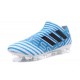 Chaussure de Football pour Hommes - adidas Nemeziz 17+ 360 Agility FG Blanc Legend Ink Bleu