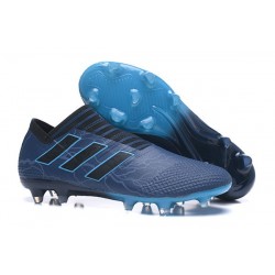 Chaussure de Football pour Hommes - adidas Nemeziz 17+ 360 Agility FG Bleu Noir