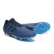 Chaussure de Football pour Hommes - adidas Nemeziz 17+ 360 Agility FG Bleu Noir