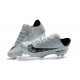 Nike Mercurial Vapor XI FG ACC Crampon Homme CR7 Gris Noir Blanc