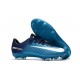 Nike Mercurial Vapor XI FG ACC Crampon Homme Bleu Blanc