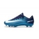 Nike Mercurial Vapor XI FG ACC Crampon Homme Bleu Blanc