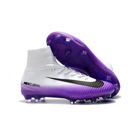 Fg Pour Violet Hommes Mercurial Chaussures Blanc De Superfly 5 Noir kOZPXiuT