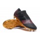 Crampons de Football Hommes - adidas Nemeziz 17+ 360 Agility FG Noir Or Rouge