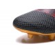 Crampons de Football Hommes - adidas Nemeziz 17+ 360 Agility FG Noir Or Rouge