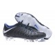 Nouvelles Crampons de Football Nike Hypervenom Phantom III FG Noir Blanc Bleu