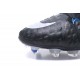 Nouvelles Crampons de Football Nike Hypervenom Phantom III FG Noir Blanc Bleu