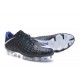 Nouvelles Crampons de Football Nike Hypervenom Phantom III FG Noir Blanc Bleu