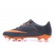 Nouvelles Crampons de Football Nike Hypervenom Phantom III FG Noir Orange