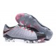 Nouvelles Crampons de Football Nike Hypervenom Phantom III FG Noir Gris Rose