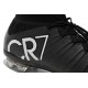 Nouveau Chaussures de Football CR7 Nike Mercurial Superfly IV FG Noir Blanc