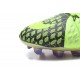 Nouvelles Crampons de Football Nike Hypervenom Phantom III FG Noir Vert Orange