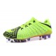 Nouvelles Crampons de Football Nike Hypervenom Phantom III FG Noir Vert Orange