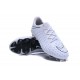 Nouvelles Crampons de Football Nike Hypervenom Phantom III FG Blanc Noir