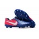 Nouvelle chaussure de foot Nike Tiempo Legend 7 FG Bleu Rose