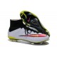 Nouveau Chaussures de Football Nike Mercurial Superfly IV FG Blanc Rose Noir